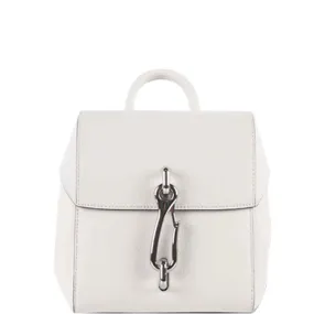 Hook Backpack, White/Silver