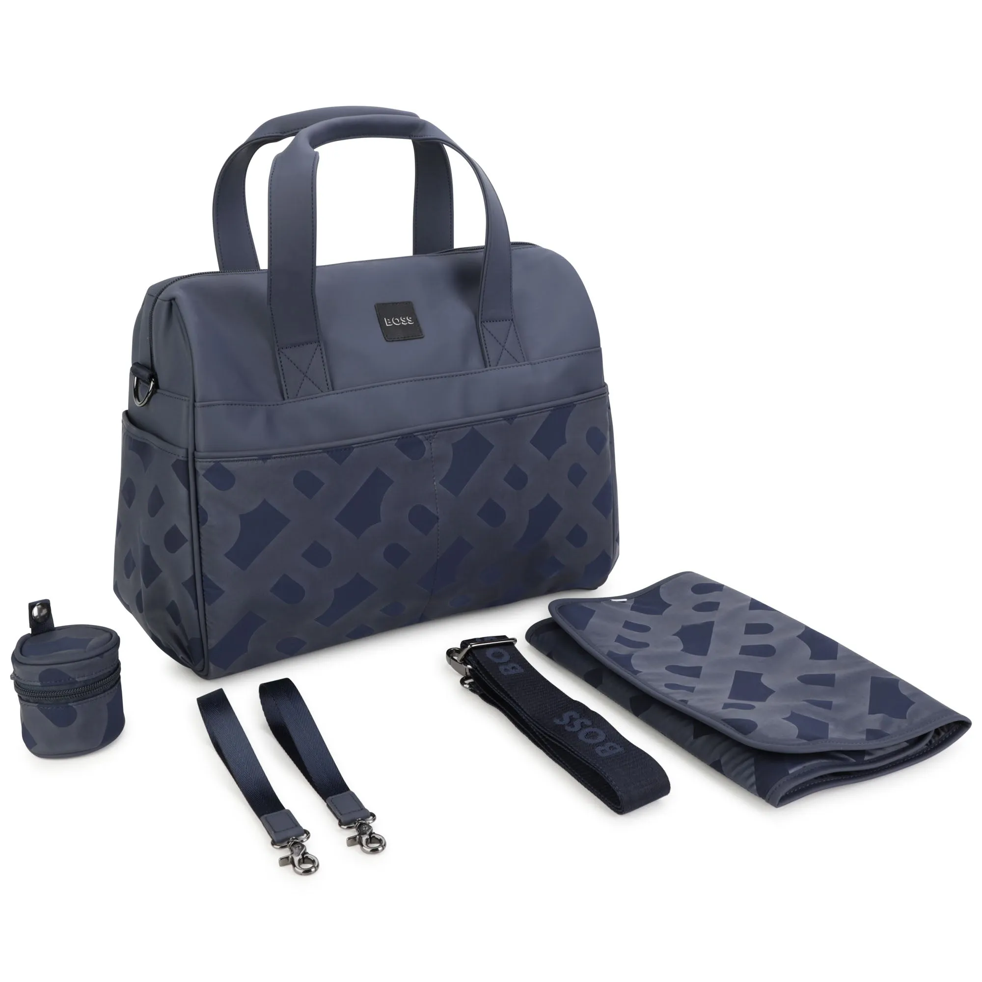 Hugo Boss Baby Diaper Bag _Navy J90310-849