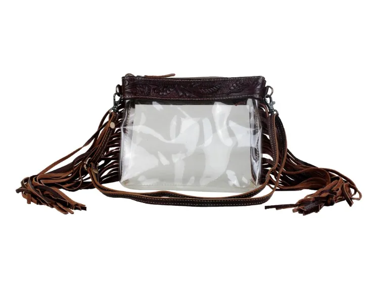 Intricate Clear Bag - Final Sale 50% off