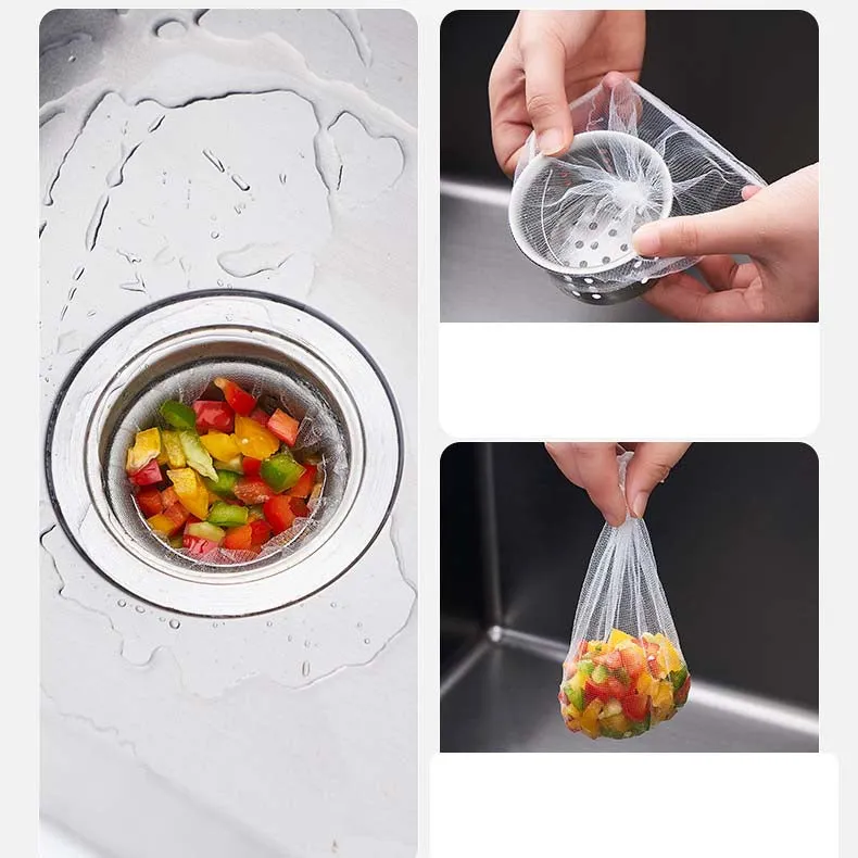 Kitchen Sink Strainer Mesh Bag 200 Pcs