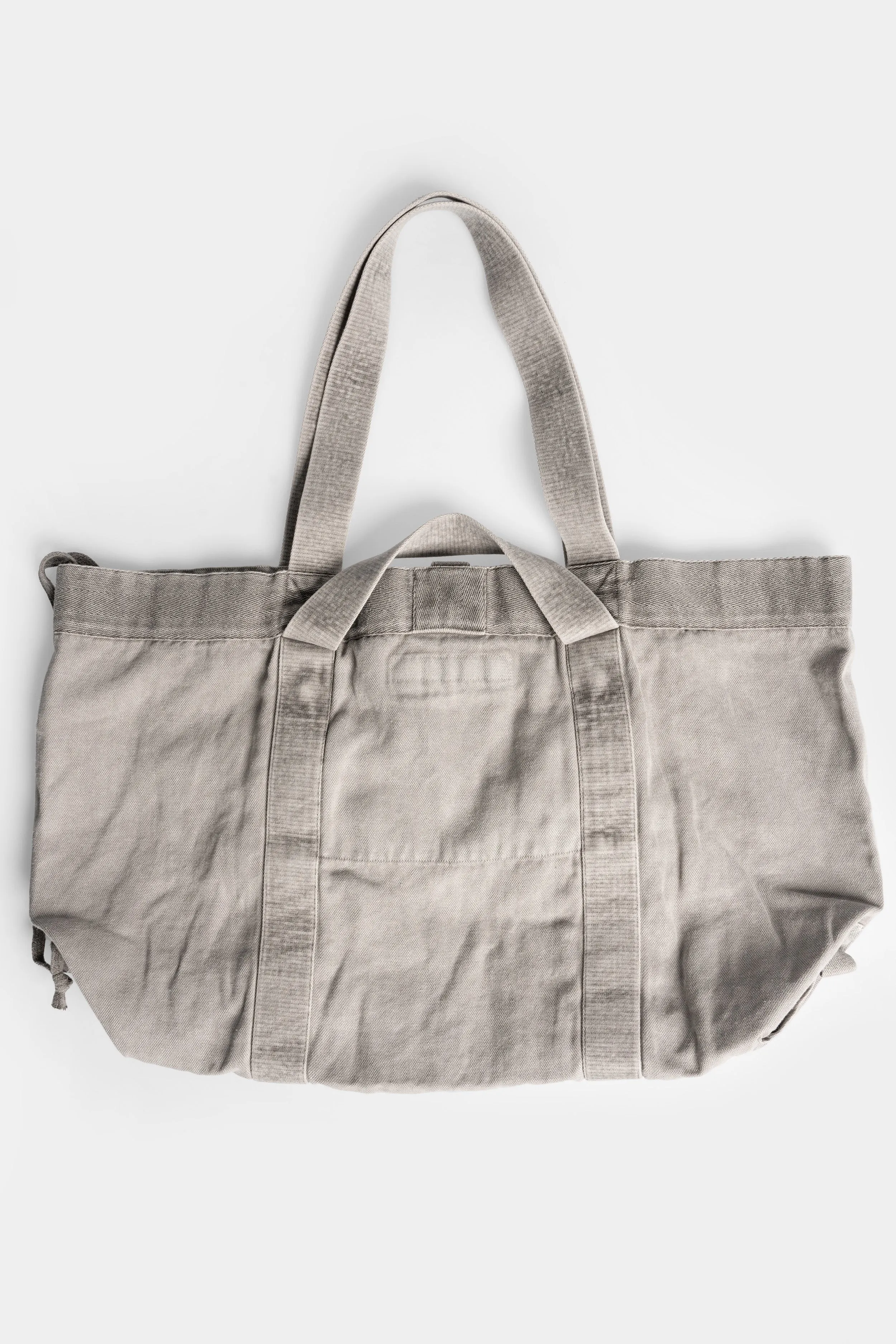 Large canvas tote bag, Carbon Grey