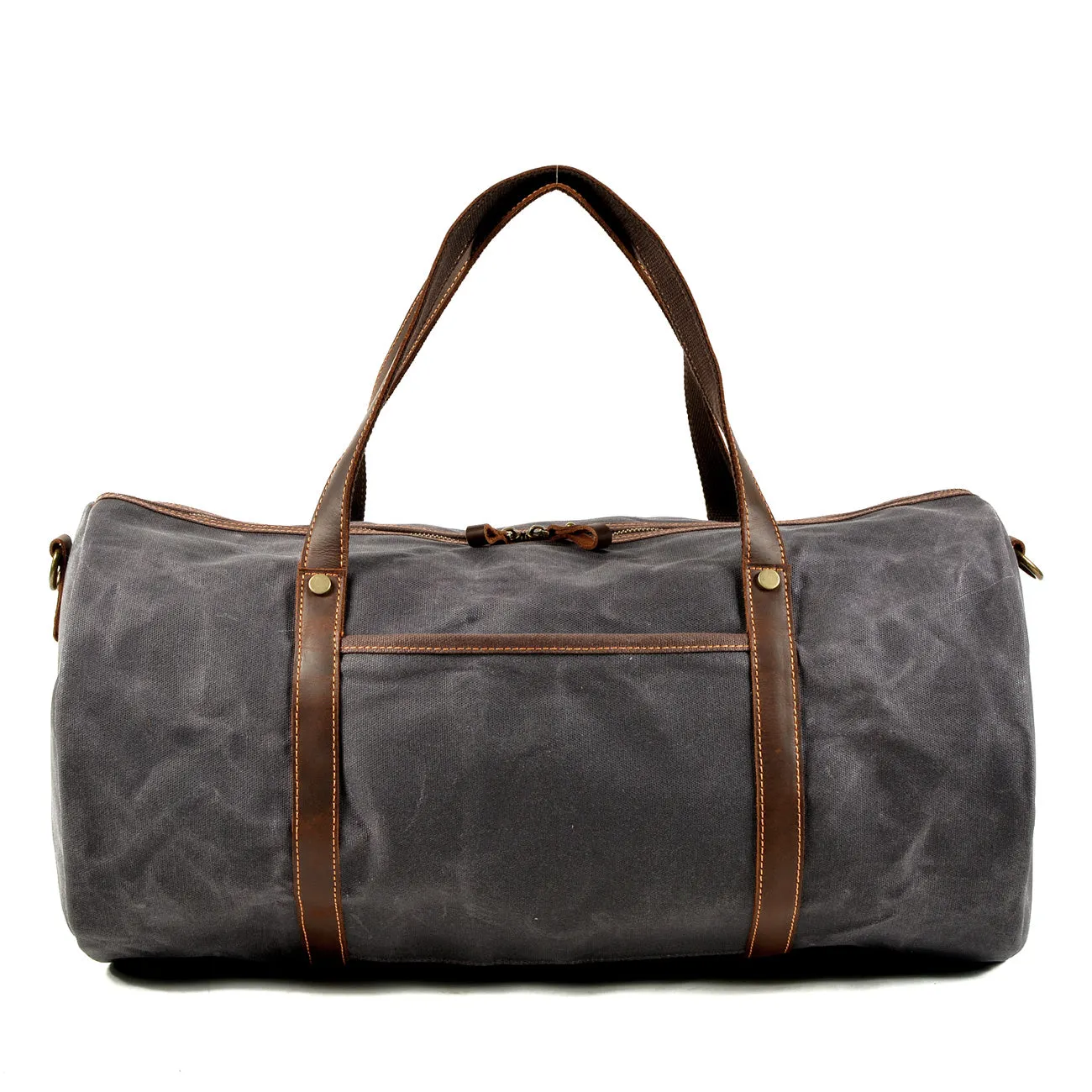 Leon Waxed Canvas Duffle Bag