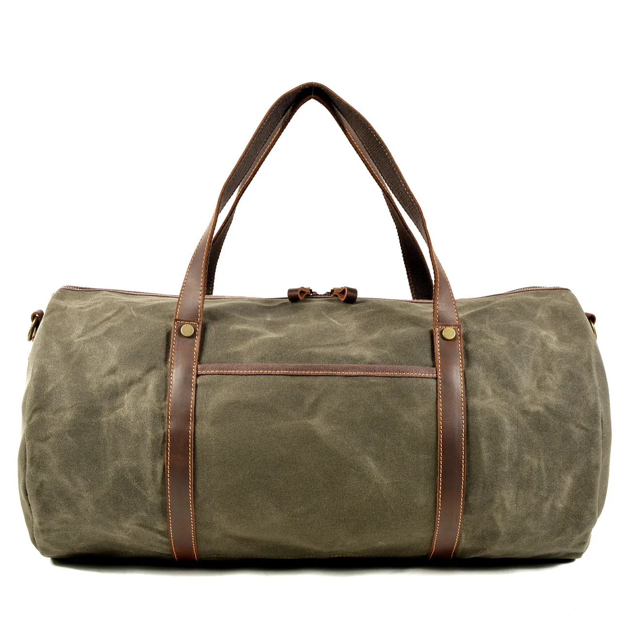 Leon Waxed Canvas Duffle Bag