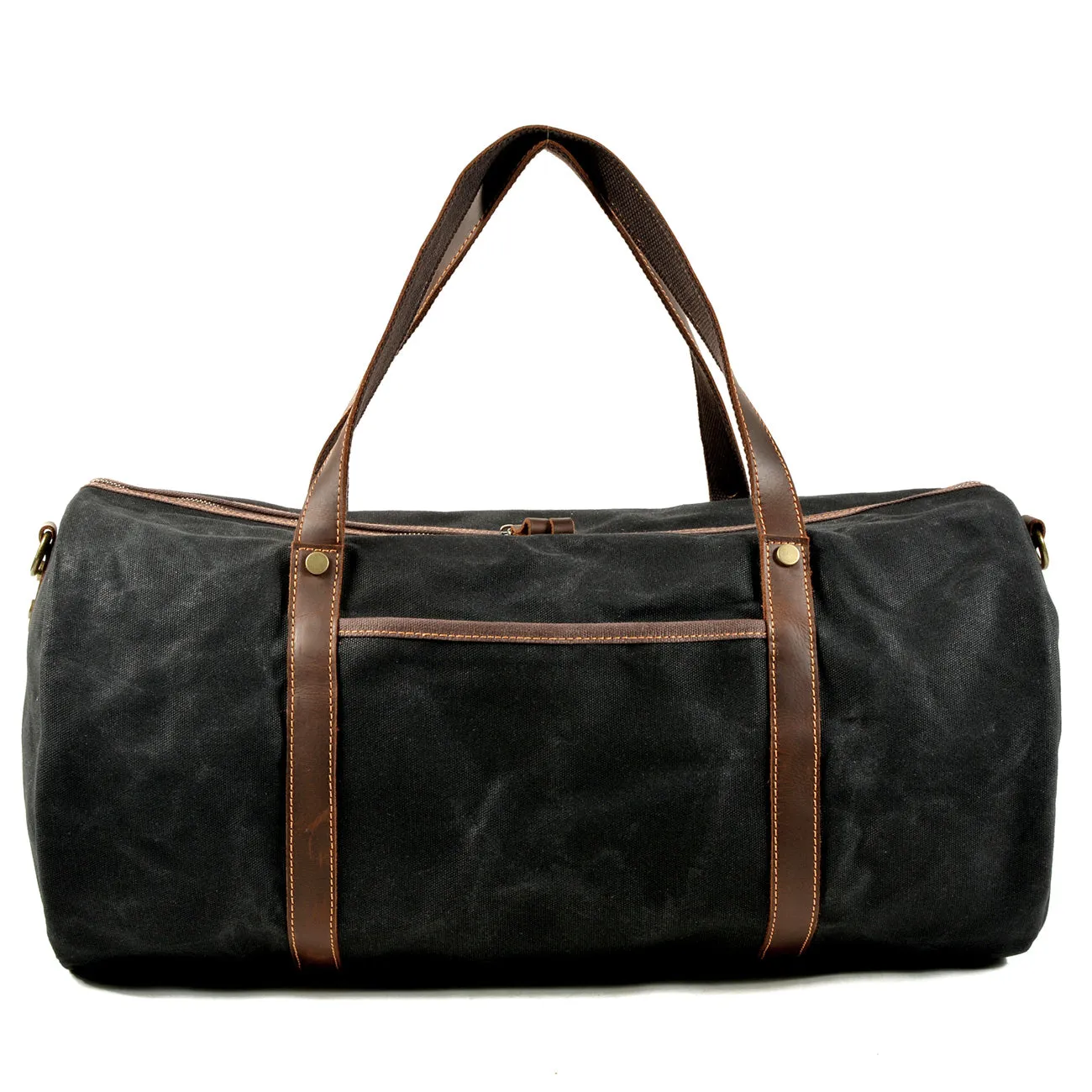 Leon Waxed Canvas Duffle Bag