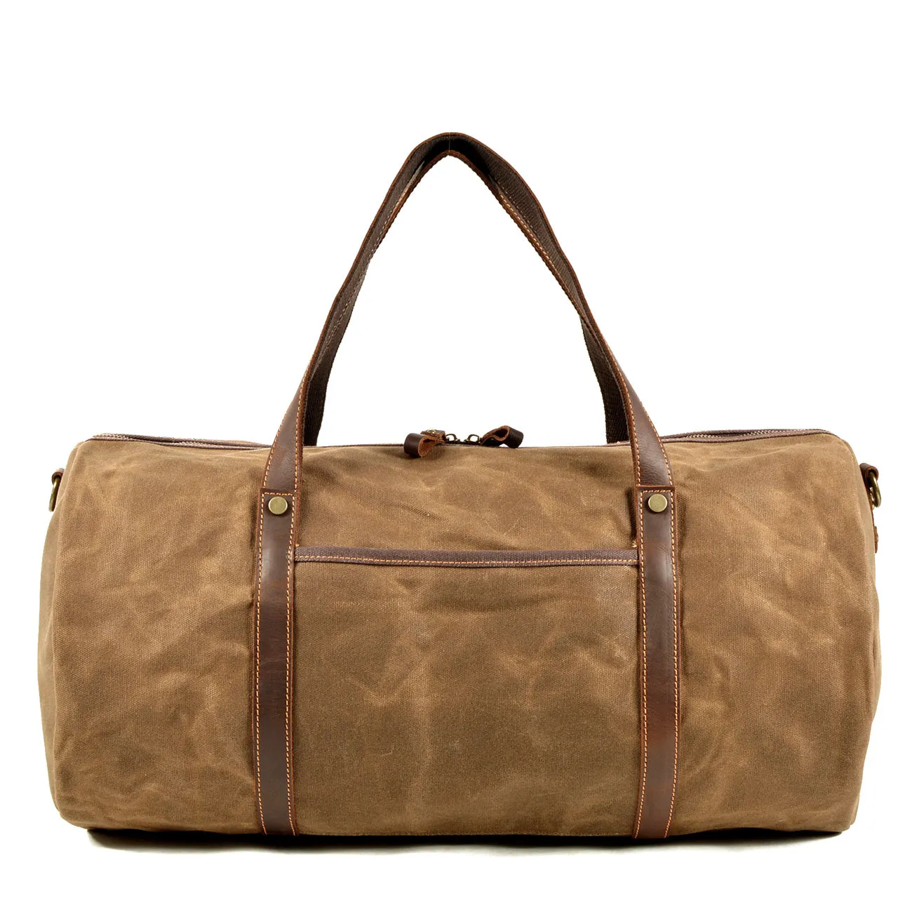 Leon Waxed Canvas Duffle Bag