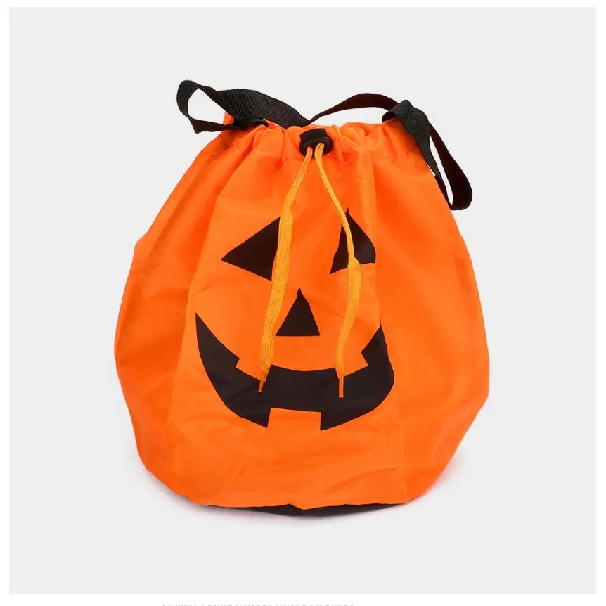 Light Up Pumpkin Trick Or Treat Bag