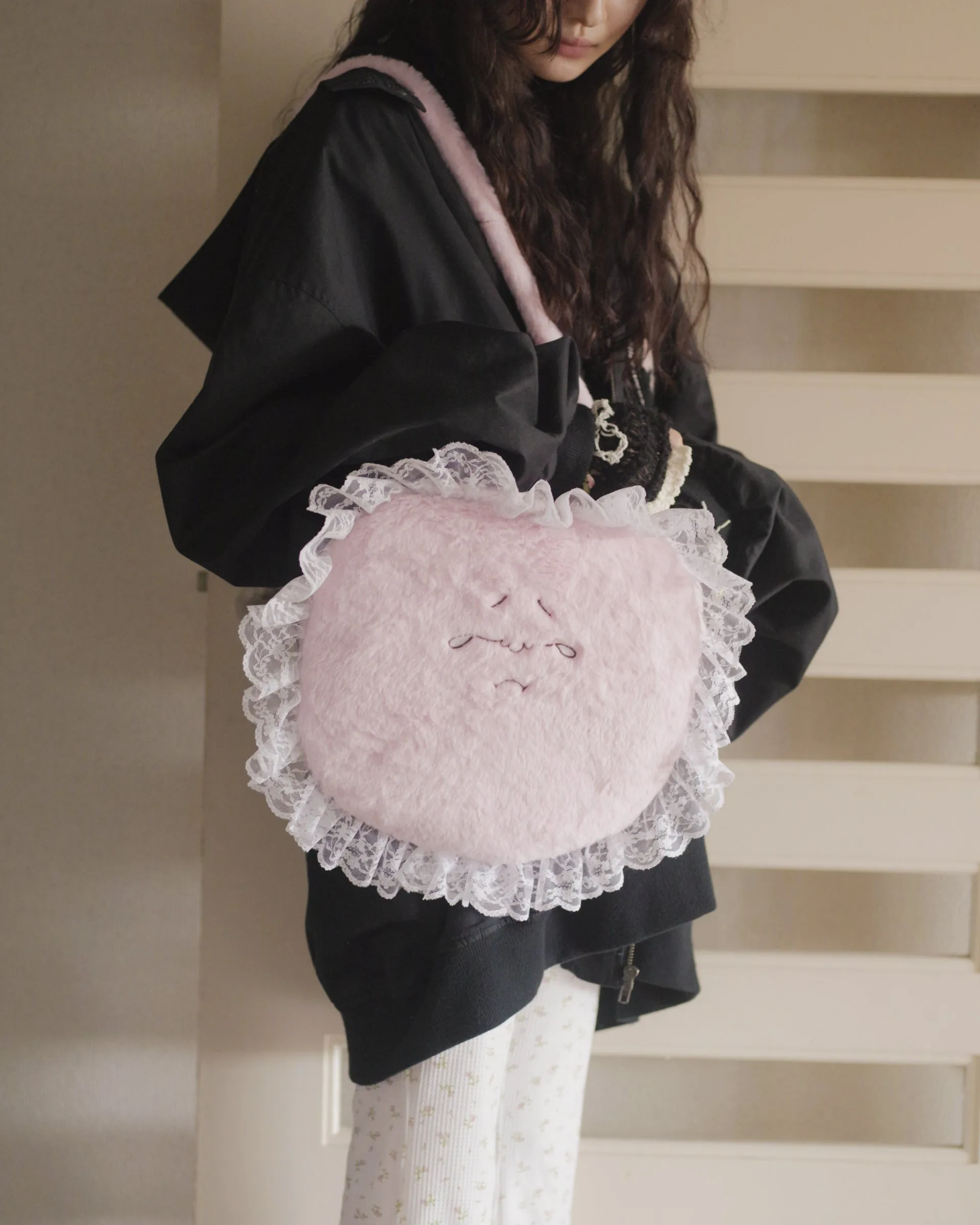 Little Cry 2way Bag / Pink