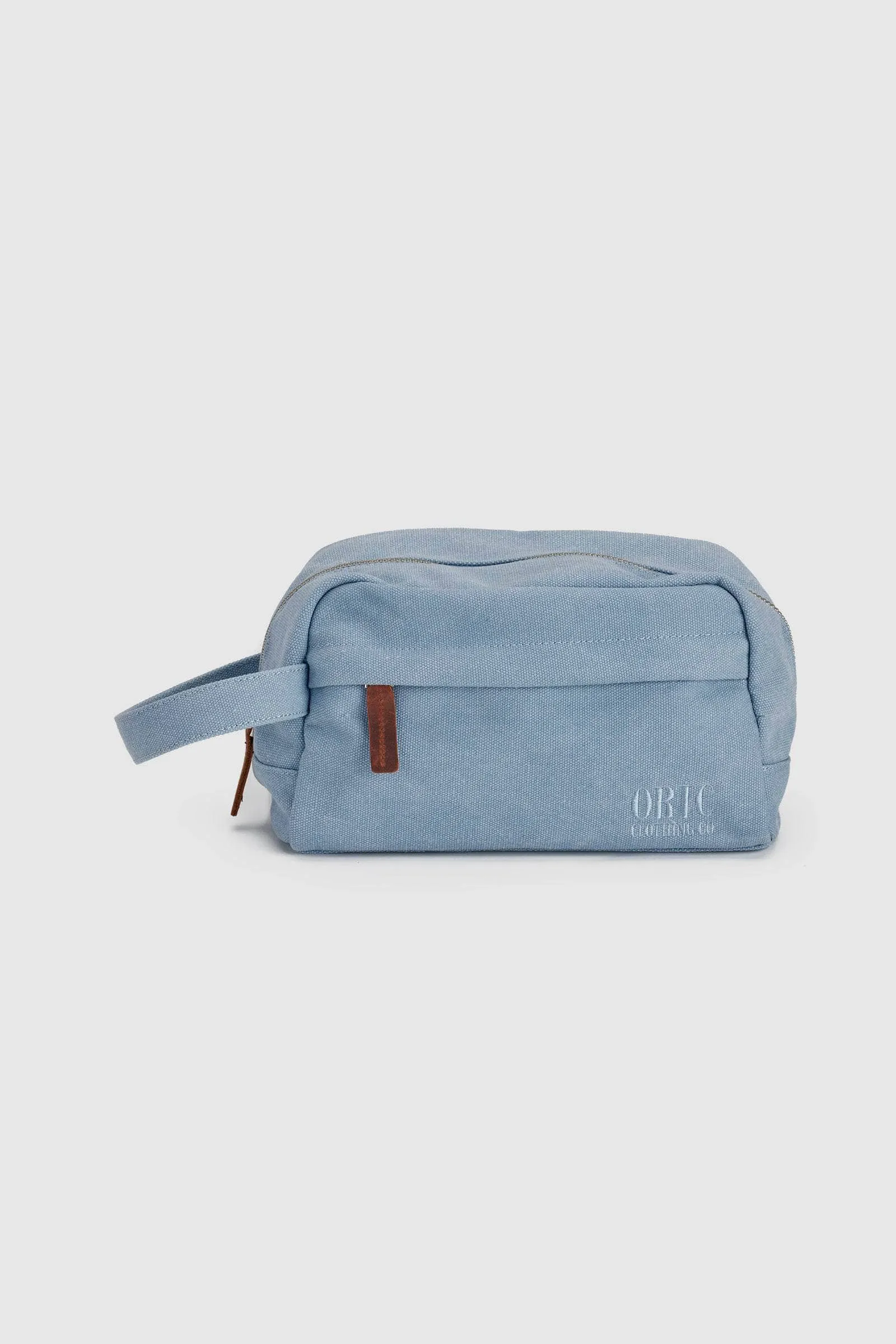 Logo Wash Bag Pale Blue