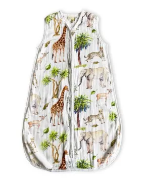 Mama Shack - Wild Safari Muslin Baby Sleeping Bag