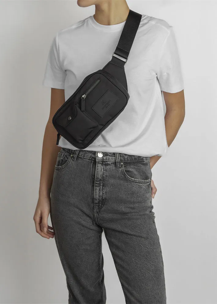 Markberg Darla Bum Bag - Recycled - Monochrome Black