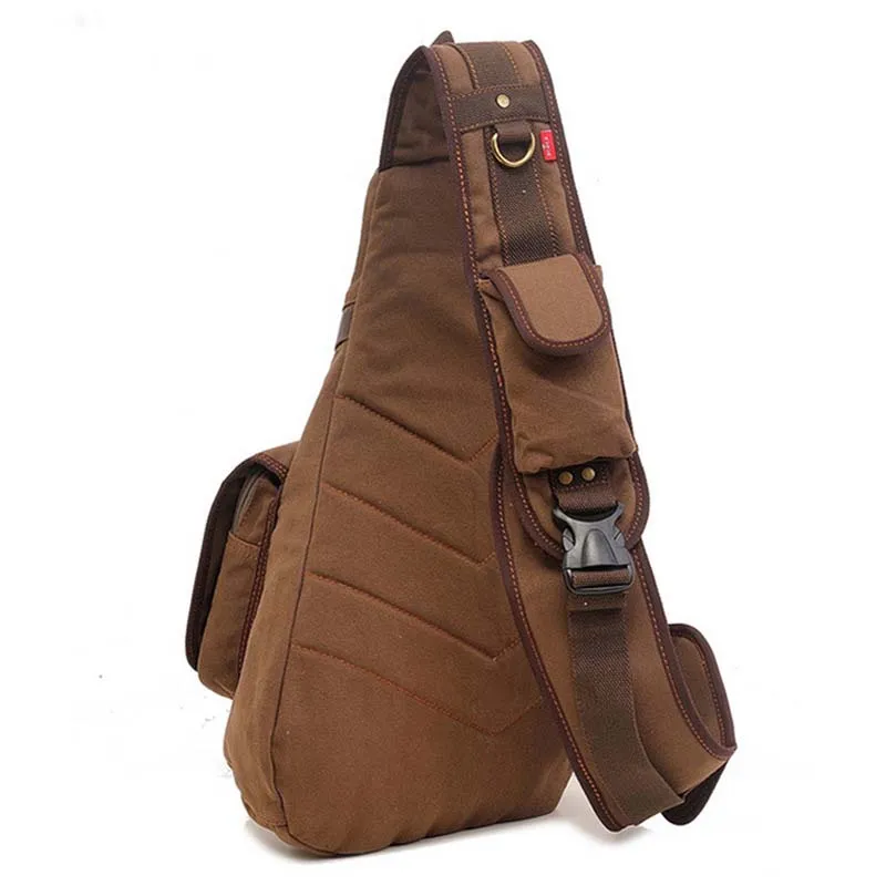 Men Vintage Chest Back Pack Bag