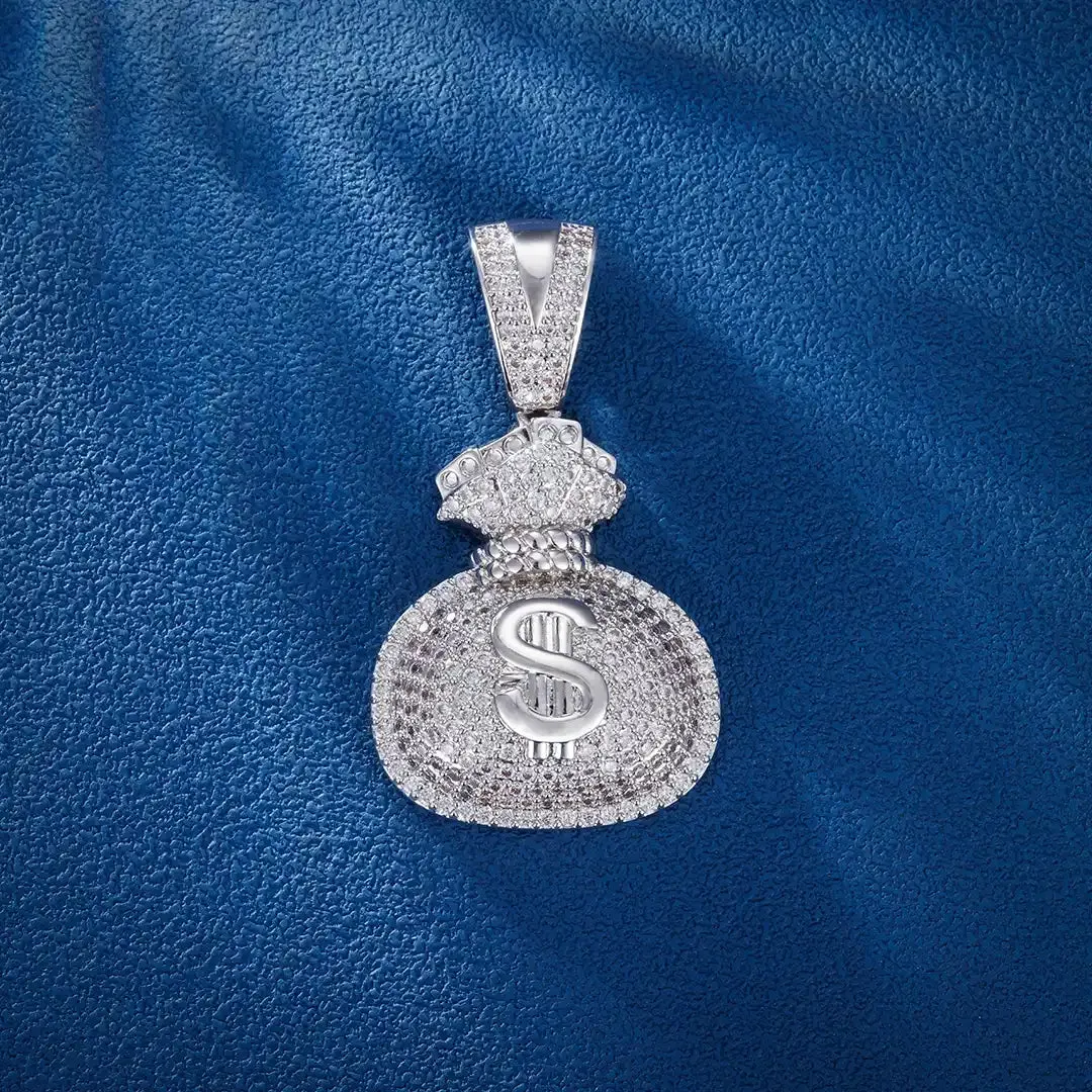 Mini Dollar Money Bag Pendant