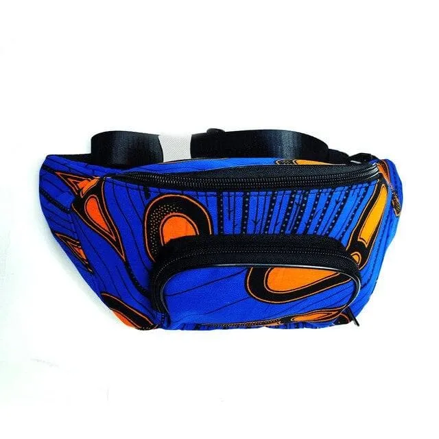 New in : African Print Fanny Waist Bag