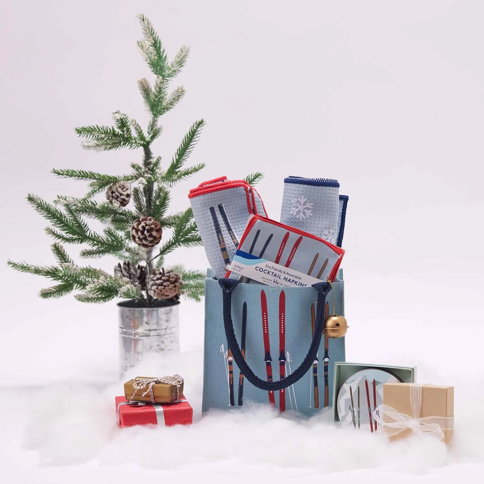 Nordic Ski Reusable Itsy Bitsy Gift Bag