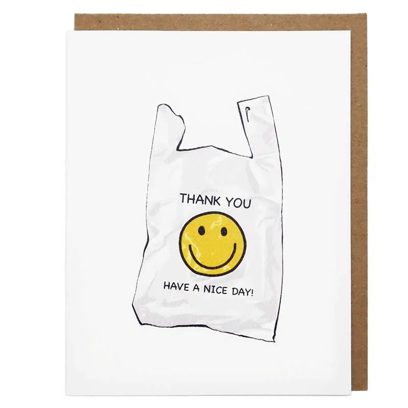 NOTED BY COPINE | Thank You Bag Card