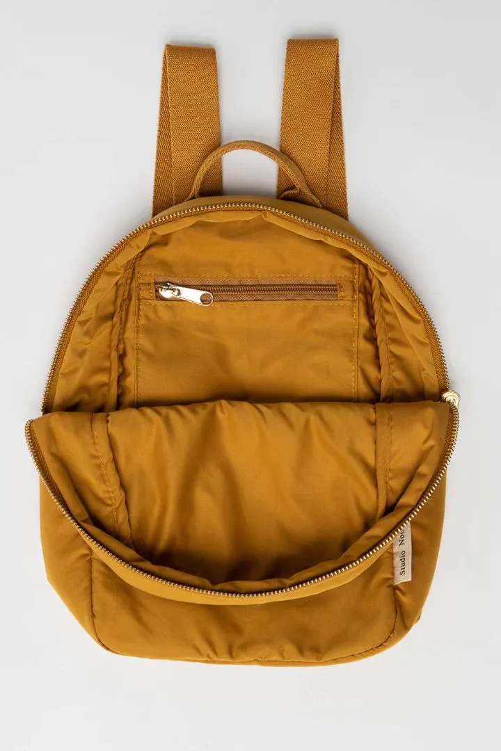 Ochre Puffy Mini Backpack