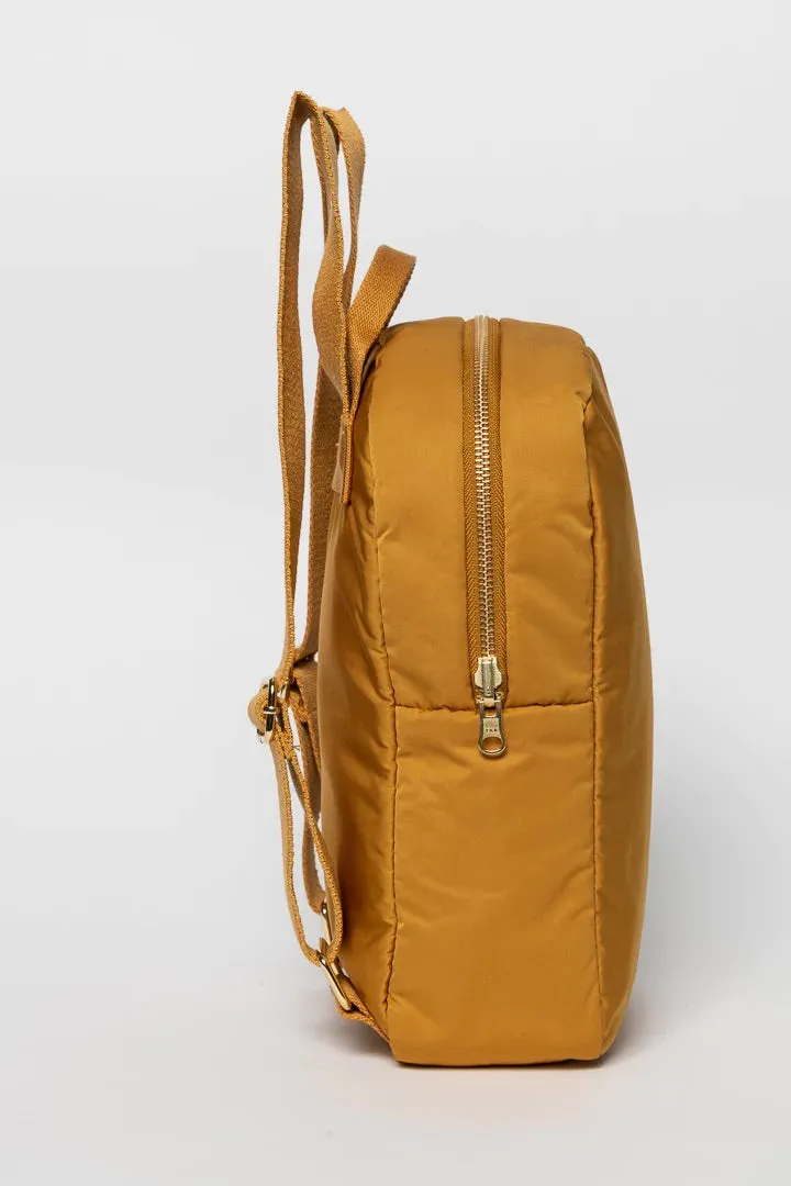 Ochre Puffy Mini Backpack