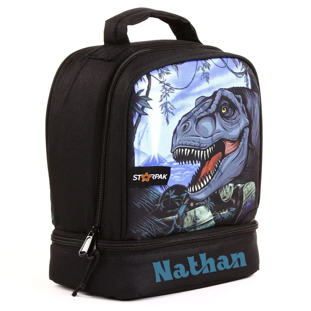 Personalized School Backpack or Lunch Bag - Jurassic