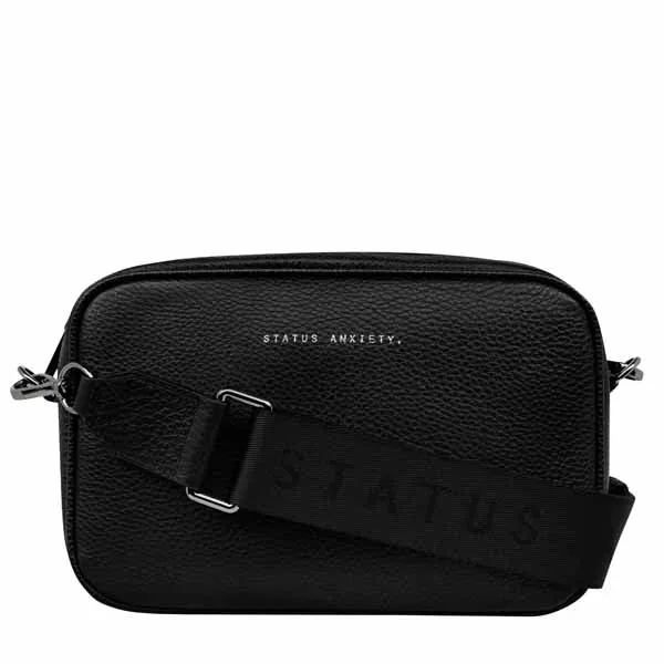 Plunder Bag with Webbed Strap - Black