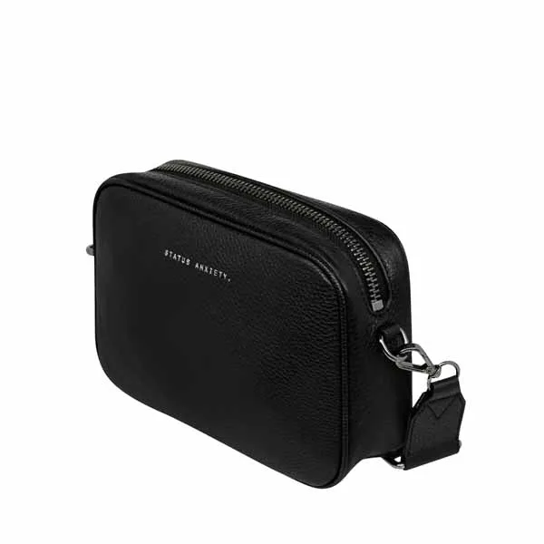 Plunder Bag with Webbed Strap - Black