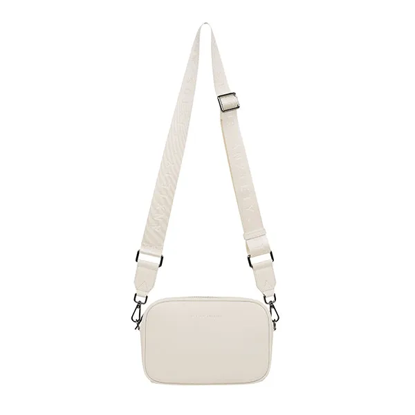 Plunder Bag with Webbed Strap - Chalk