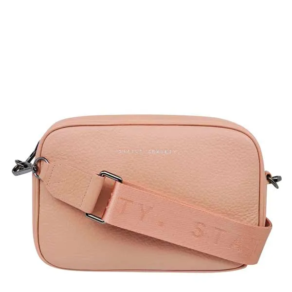 Plunder Bag with Webbed Strap - Pink