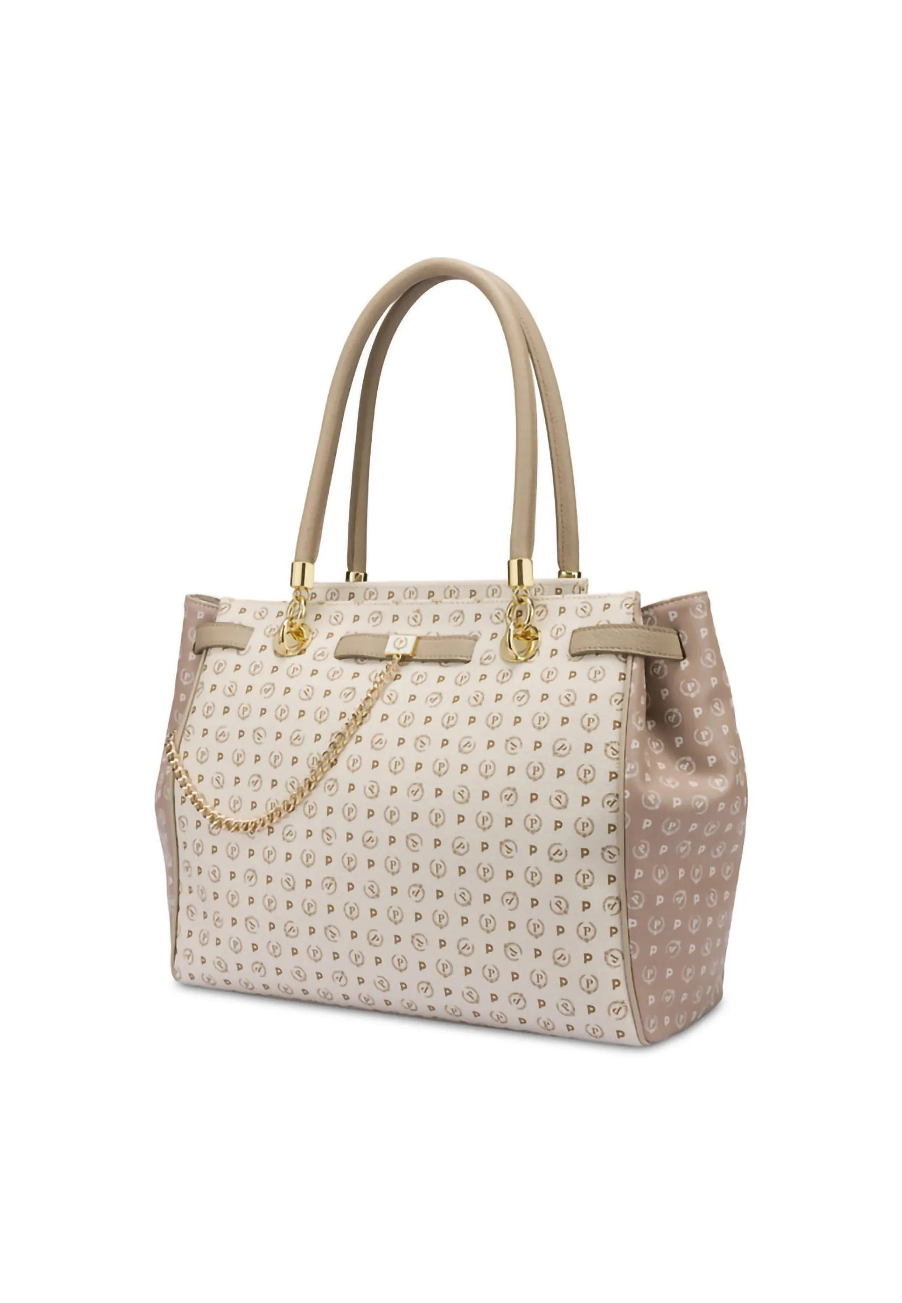 POLLINI Hand Bag Catene Borsa Beige Avorio TE8512PP0GQ1P10A