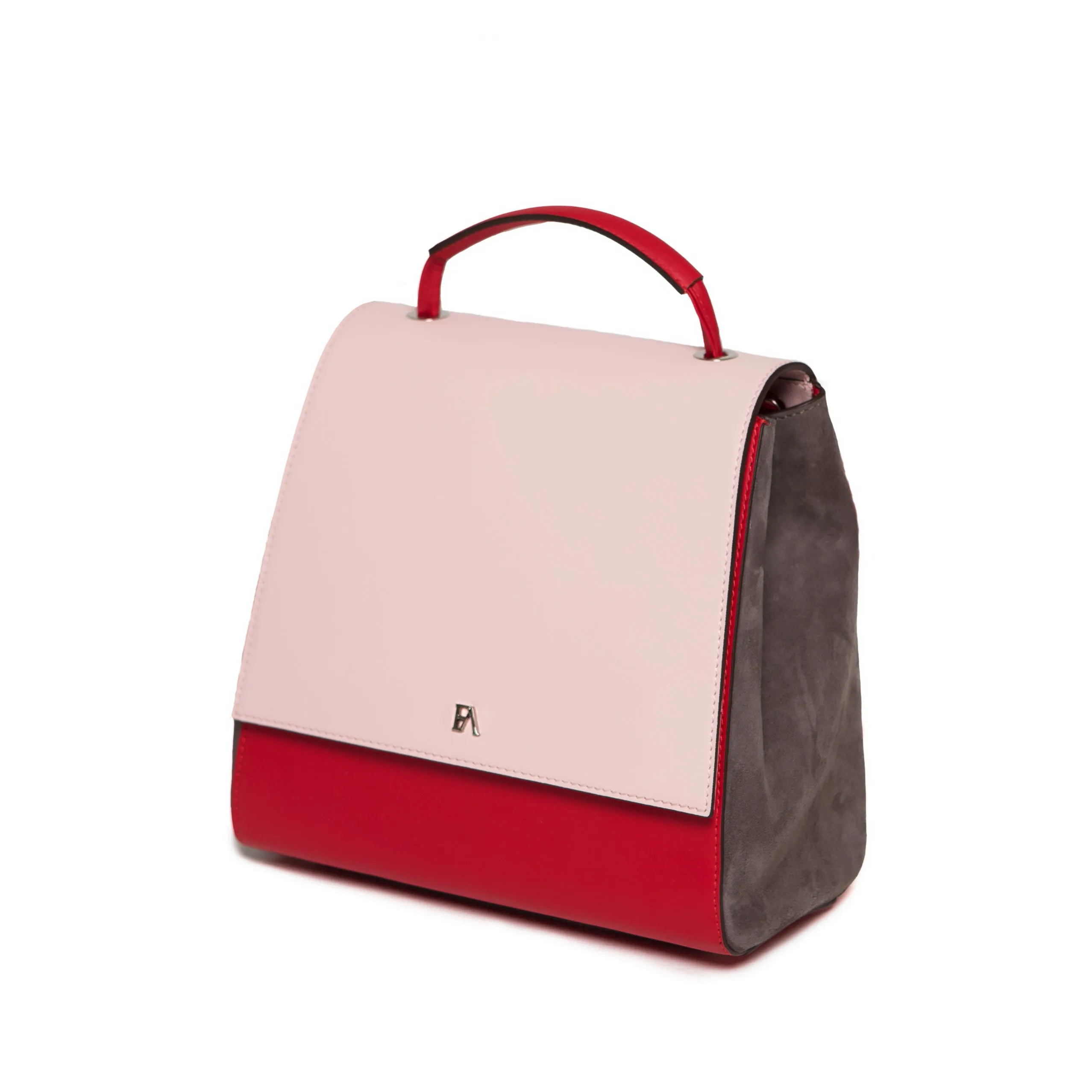 Powder Pink and Rouge Red Luna Back Pack