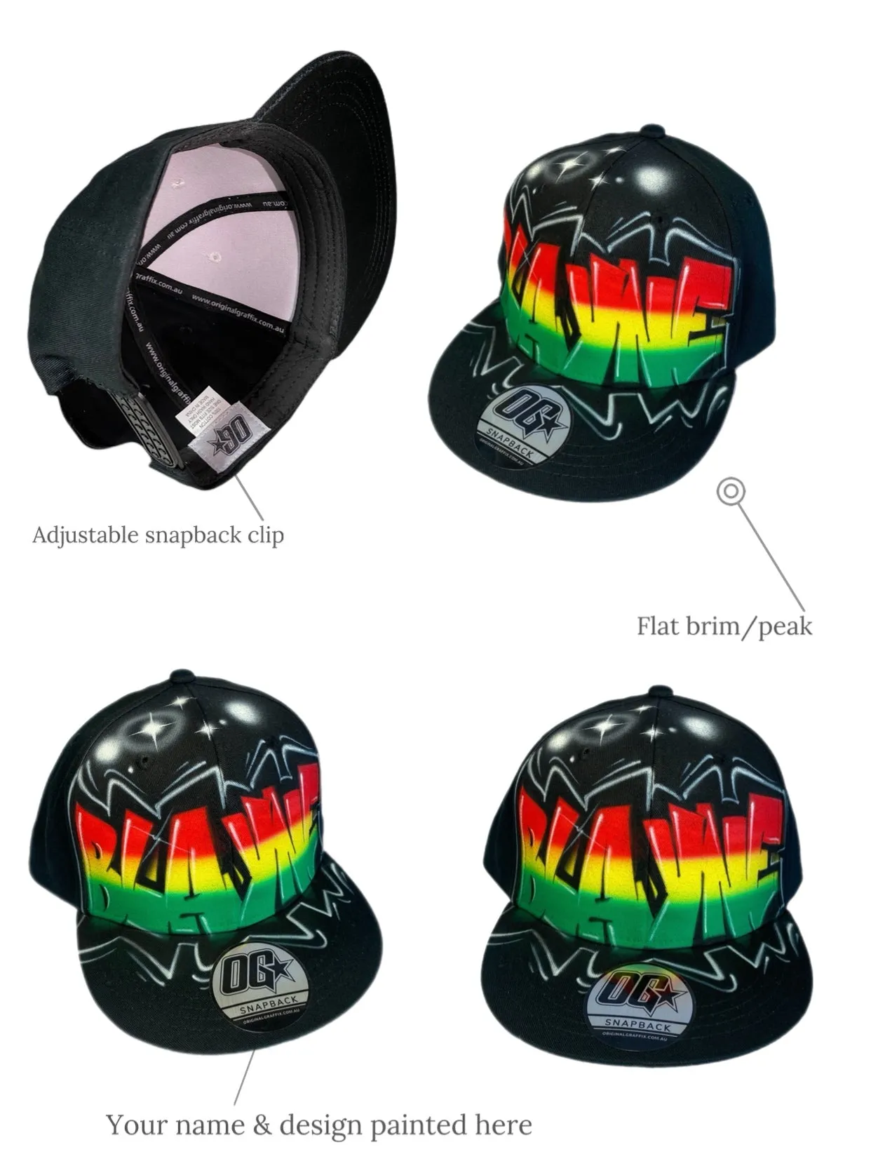 Rasta Style Canvas and Cap Combo