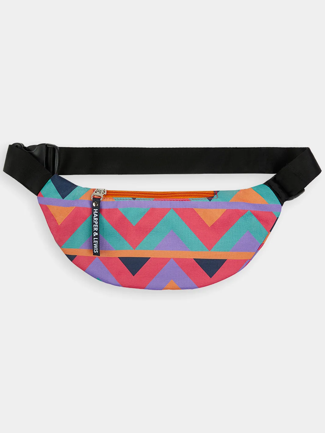 Raver Retro Pattern Bum Bag