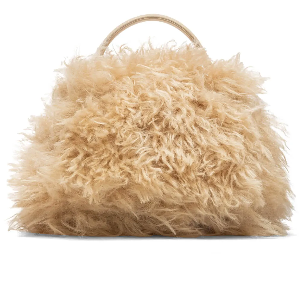 Readymade x Dr. Woo Fur Monster Bag - Tan