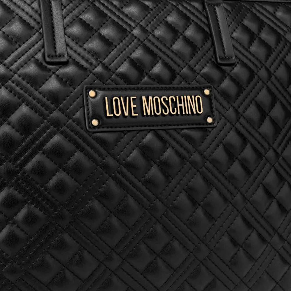 Shopping Bag Donna LOVE MOSCHINO linea Quilted colore Nero JC4166