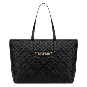 Shopping Bag Donna LOVE MOSCHINO linea Quilted colore Nero JC4166