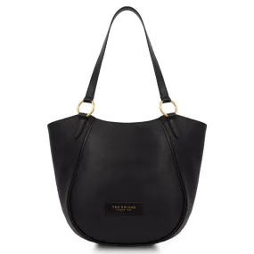 Shopping Bag Donna THE BRIDGE linea Domitilla in Pelle Nera