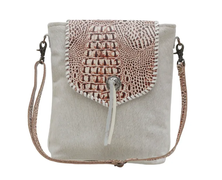 Smokey Azteca Leather & Hairon Bag - Final Sale 50% off