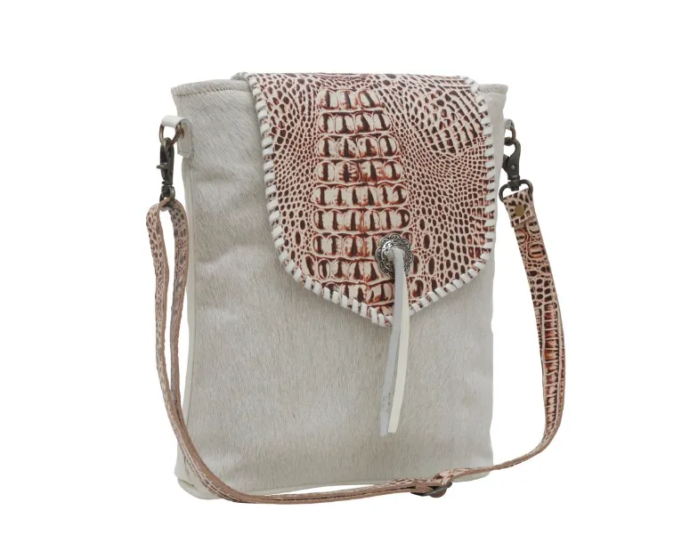 Smokey Azteca Leather & Hairon Bag - Final Sale 50% off