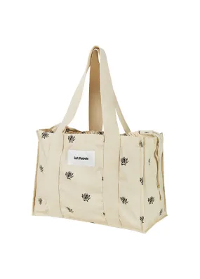 Soft Rebels Thistle Shopper Bag - Ecru