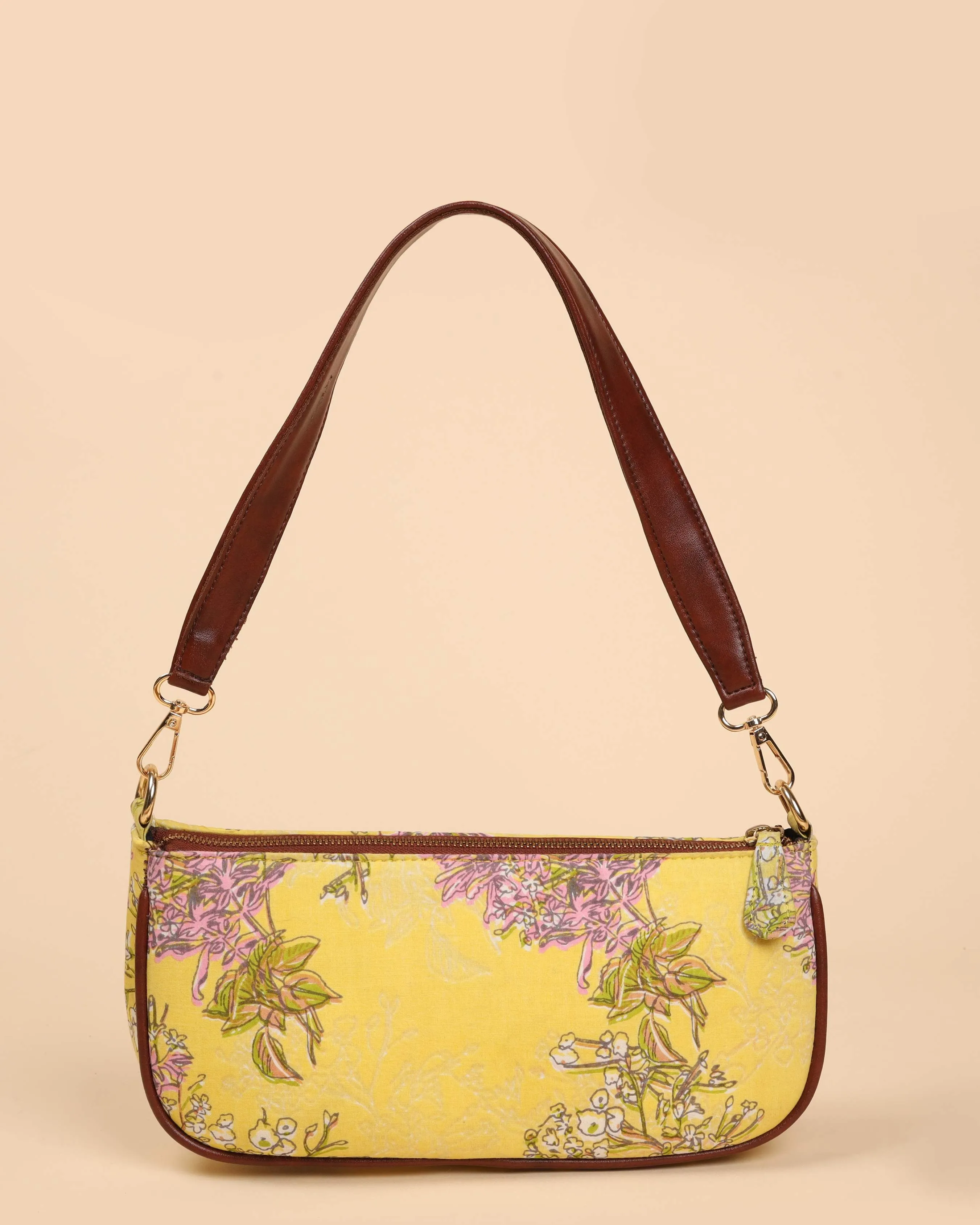 Sunshine pocket Baguette Bag