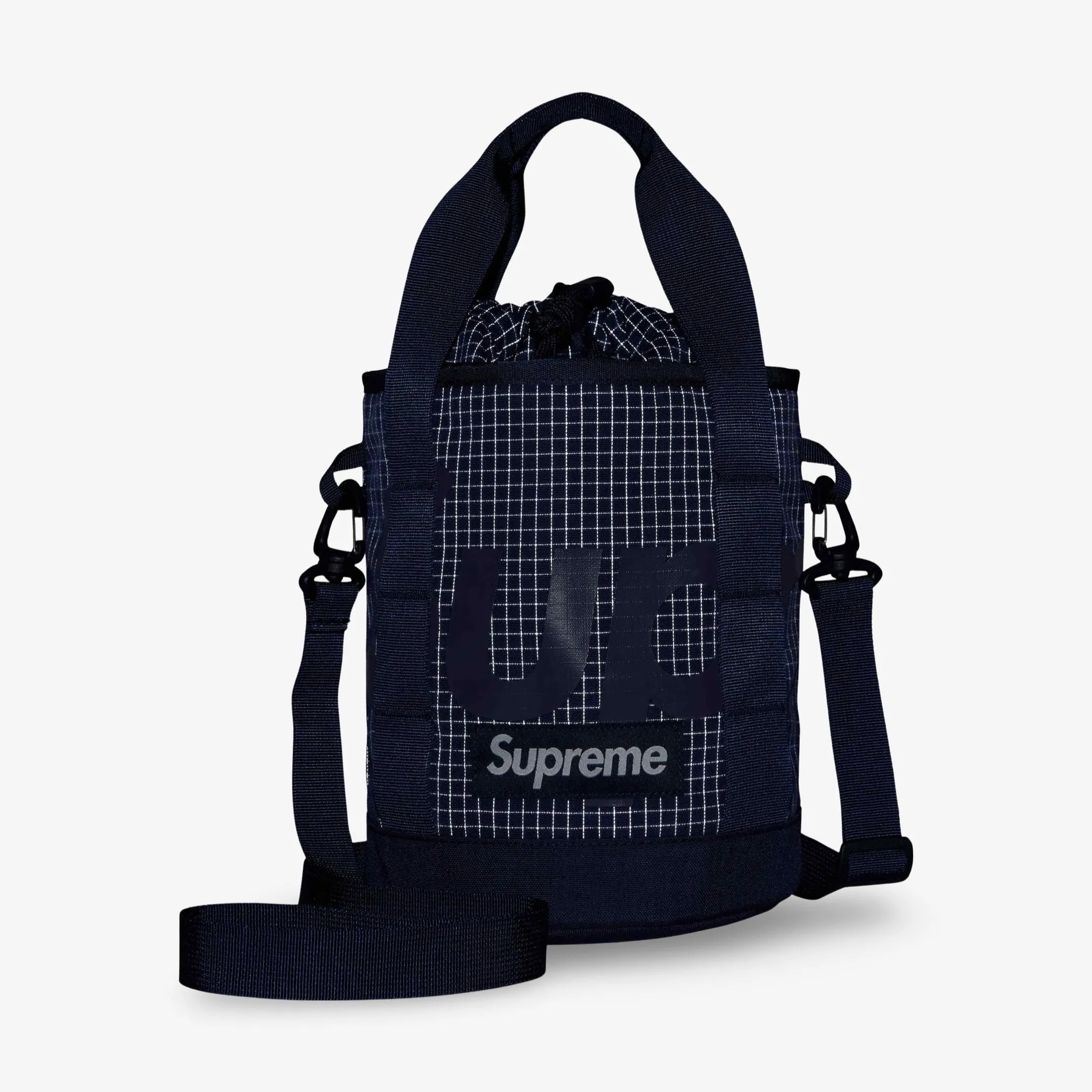 Supreme 500D Cordura Cinch Bag Navy SS24