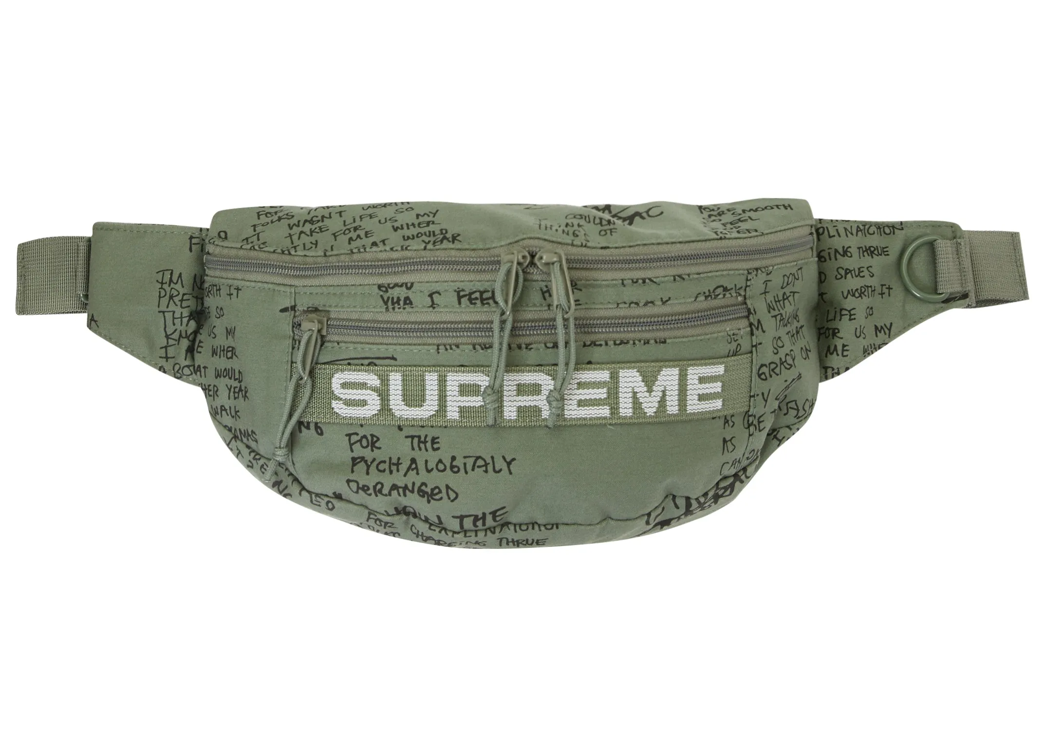 Supreme Field Waist Bag Olive Gonz