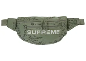 Supreme Field Waist Bag Olive Gonz