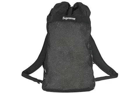 Supreme Mesh Backpack Black