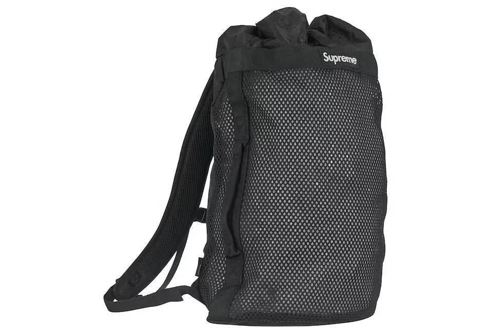 Supreme Mesh Backpack Black