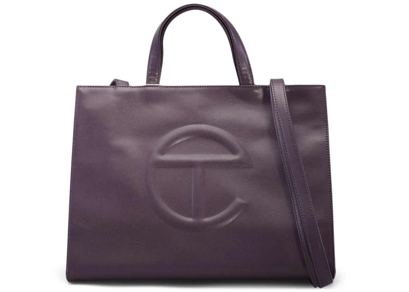 Telfar Shopping Bag Medium Eggplant