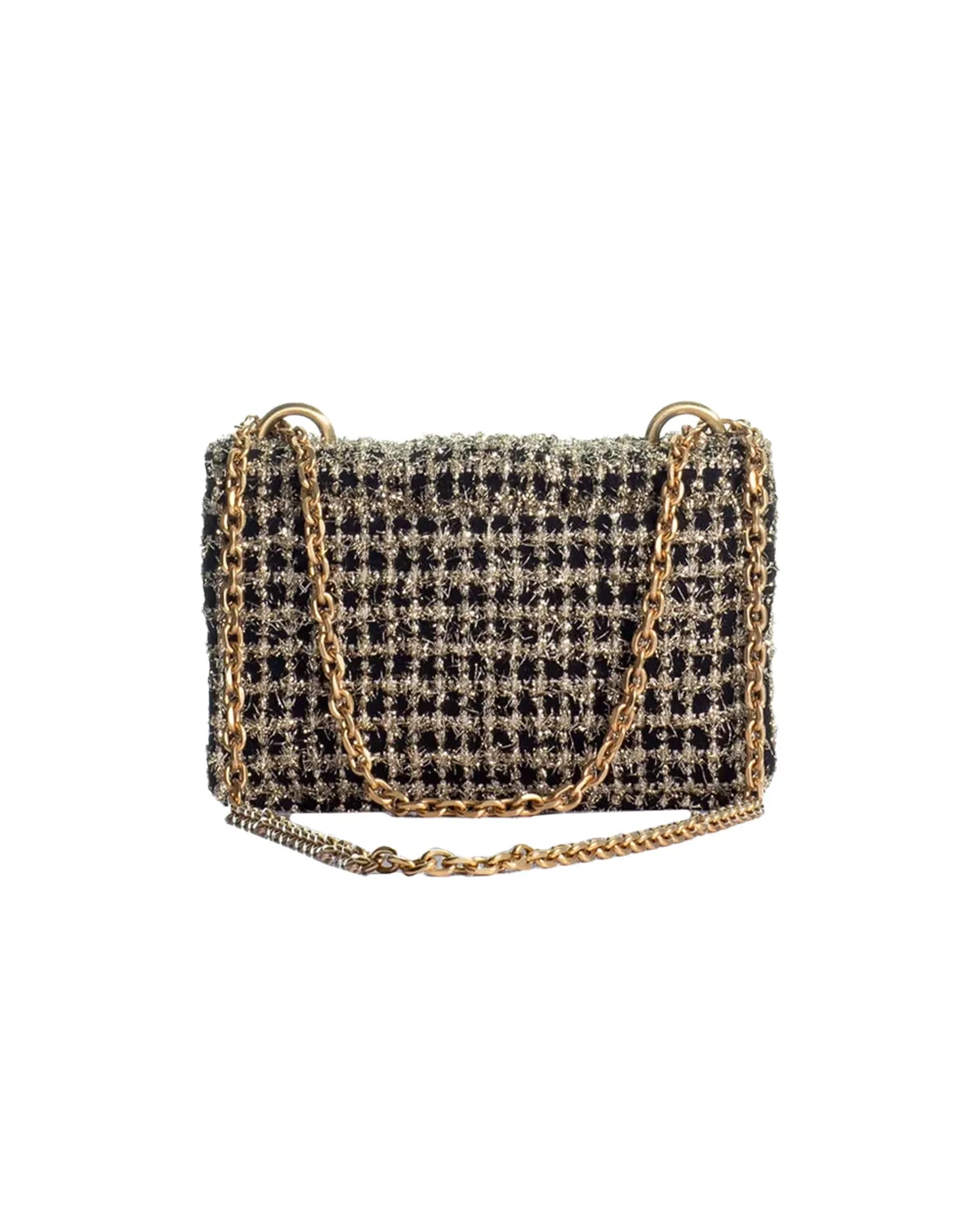 The Mini Lucerne Bag (Black/Gold)