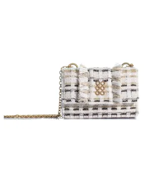 The Mini Lucerne Bag (Tweed White)