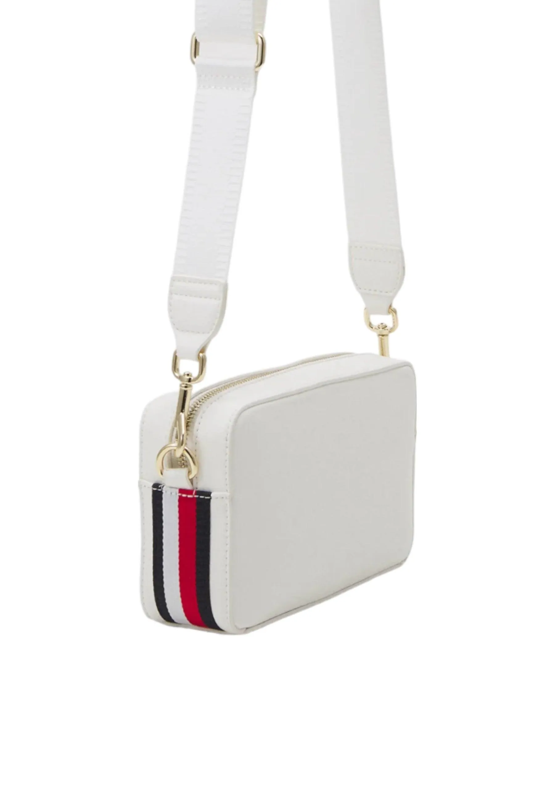 TOMMY HILFIGER Borsa Tracolla Camera Bag Donna White AW0AW15707