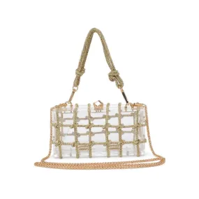 Urban Expressions Ziggy Evening Bag in Gold