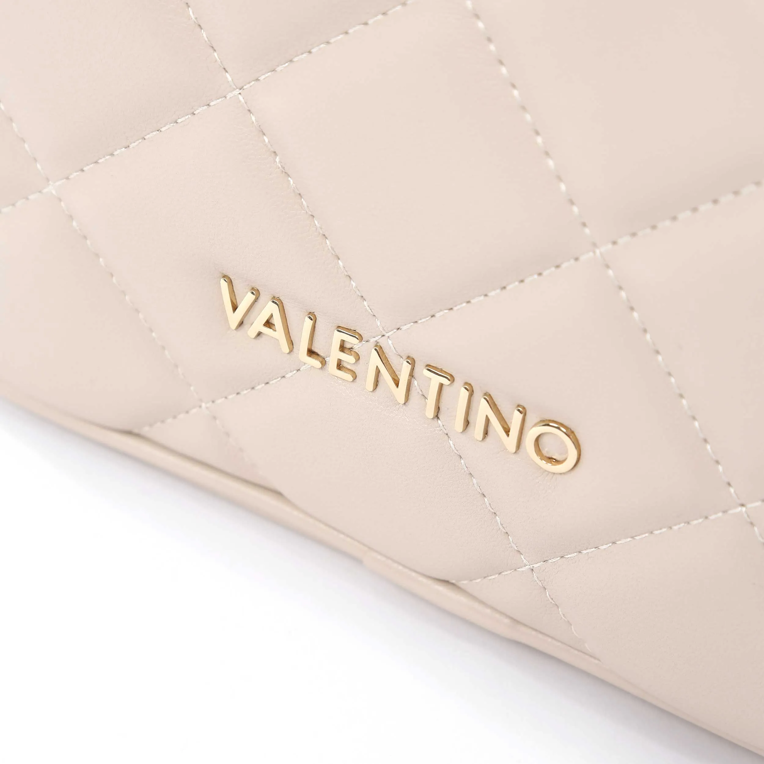 Valentino Bags Ocarina Cosmetic Case in Ecru