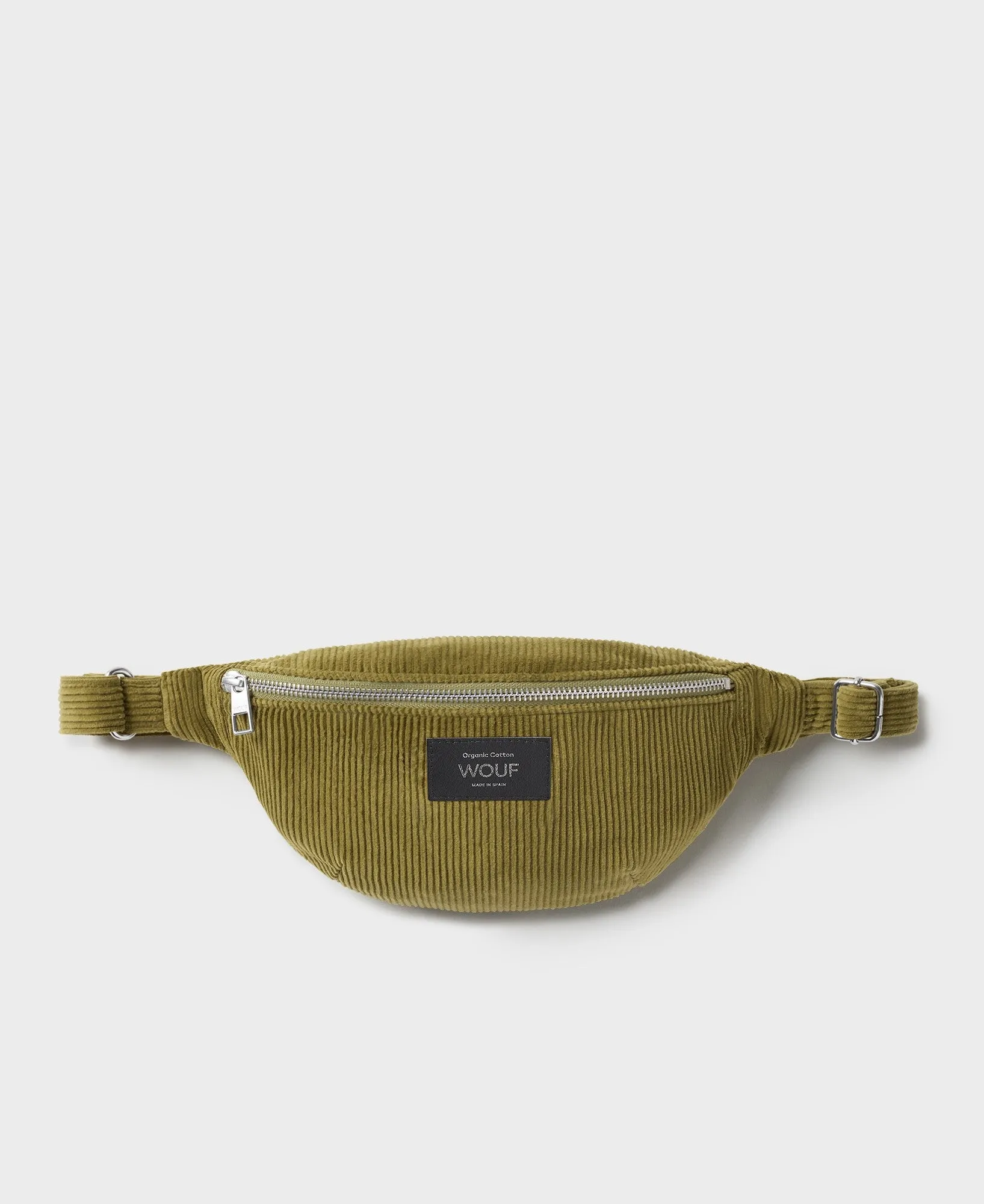 Waist Bag in Olive Corduroy